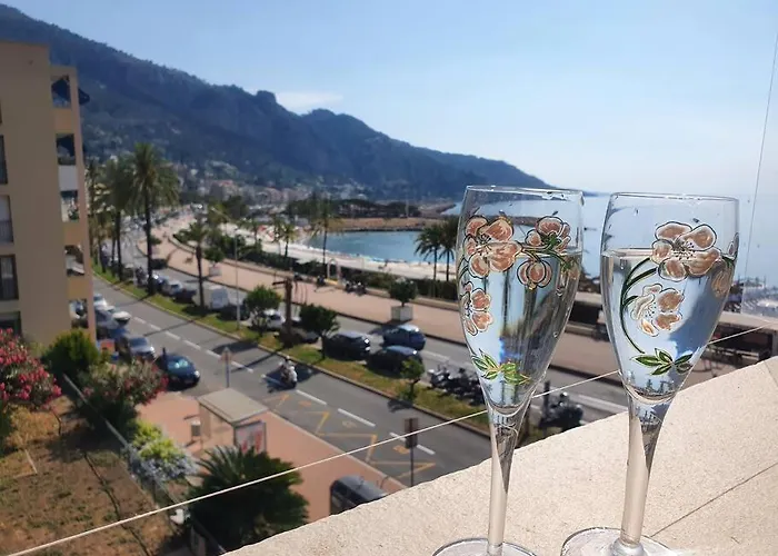 Appartement Le Garavan, Superbe Vue Et Vieux *